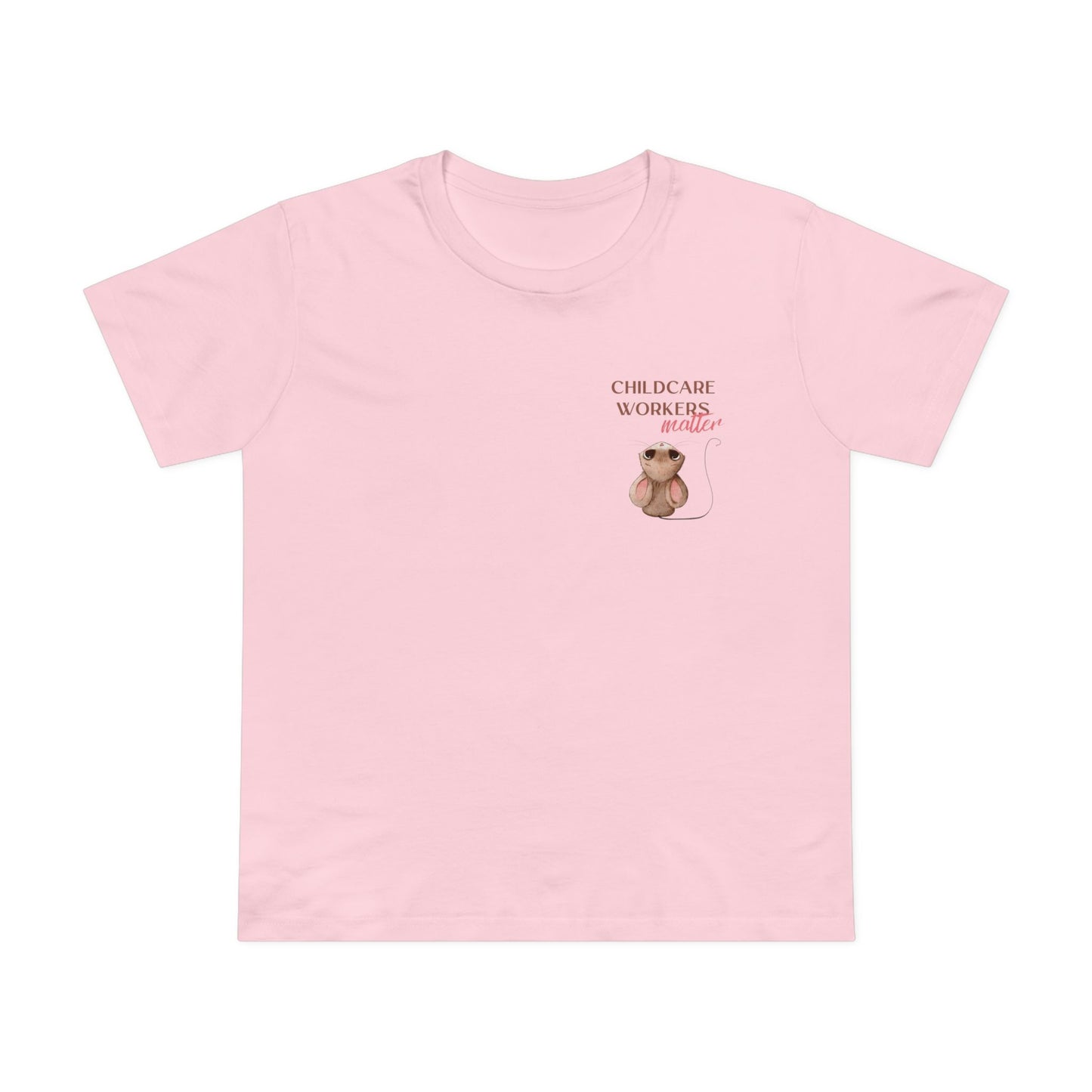 CHILDCARE TEE (Women, Pink)