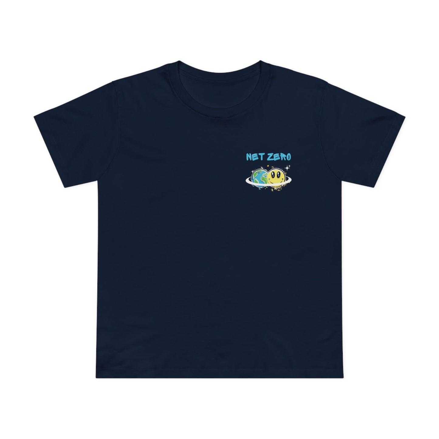 NET ZERO TEE (Women, Navy)