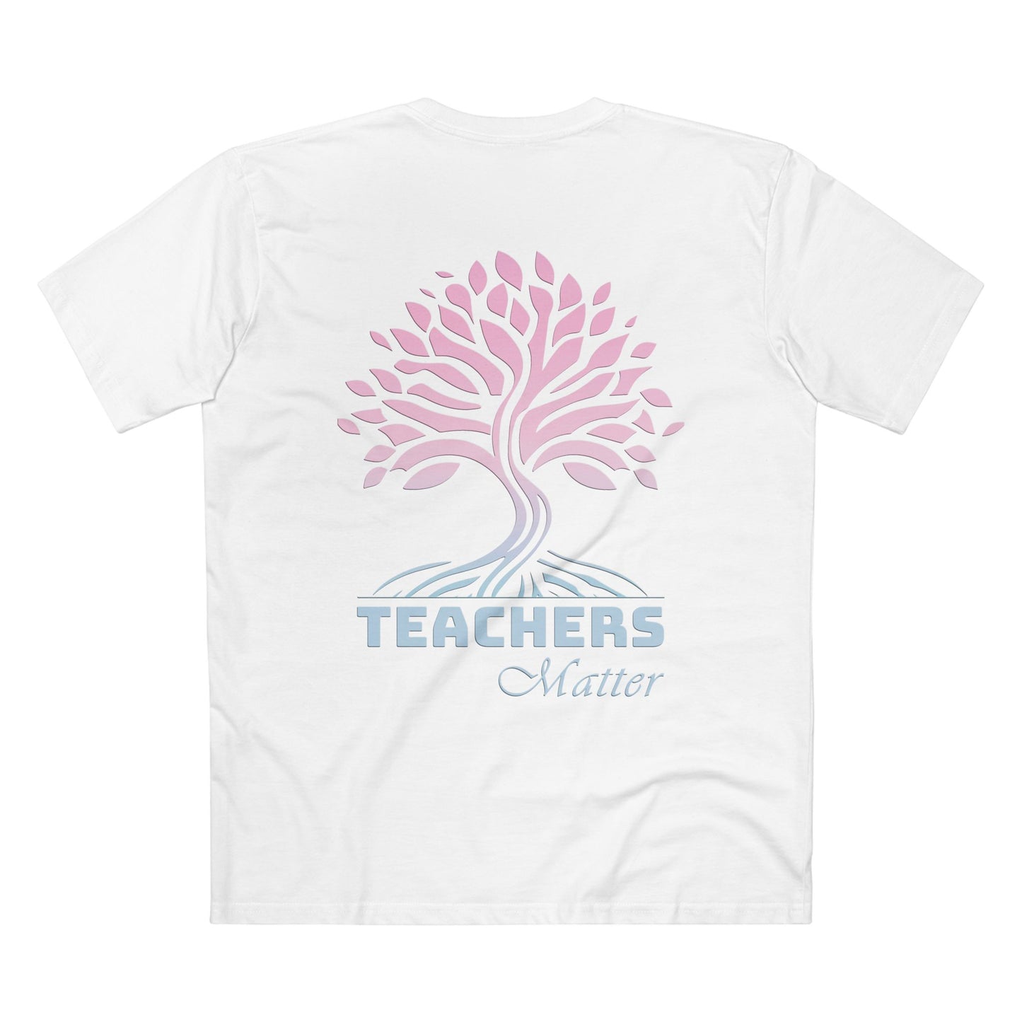 TEACHERS TEE (Men, White)