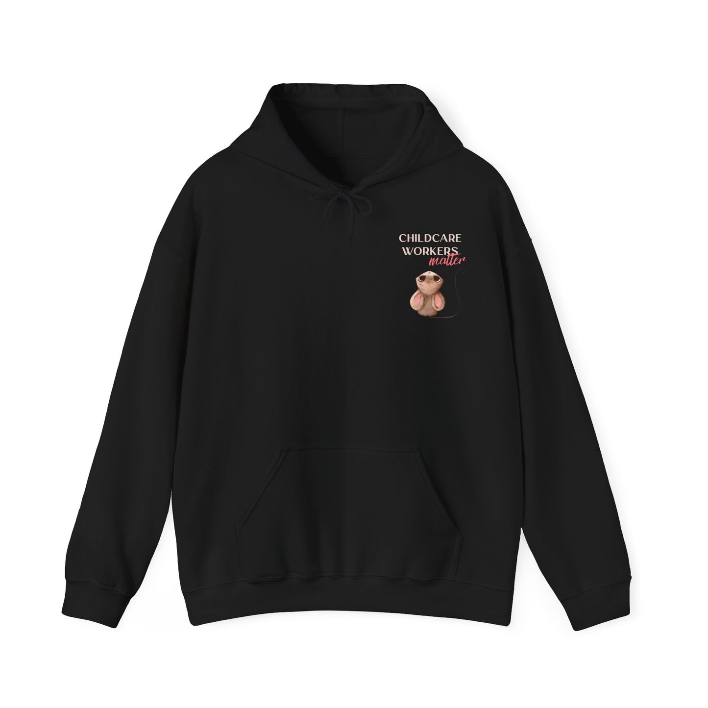 CHILDCARE HOODIE (Unisex, Black)