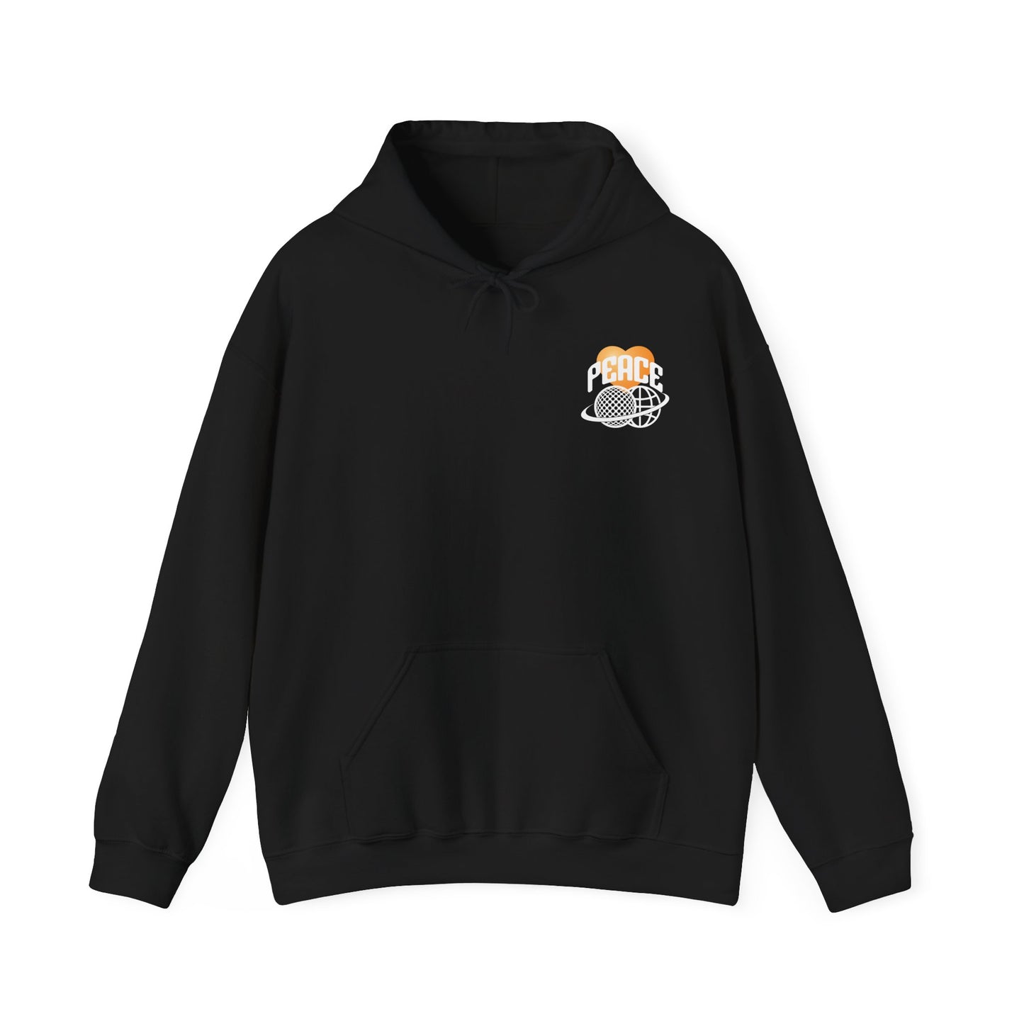 PEACE HOODIE (Unisex, Black)