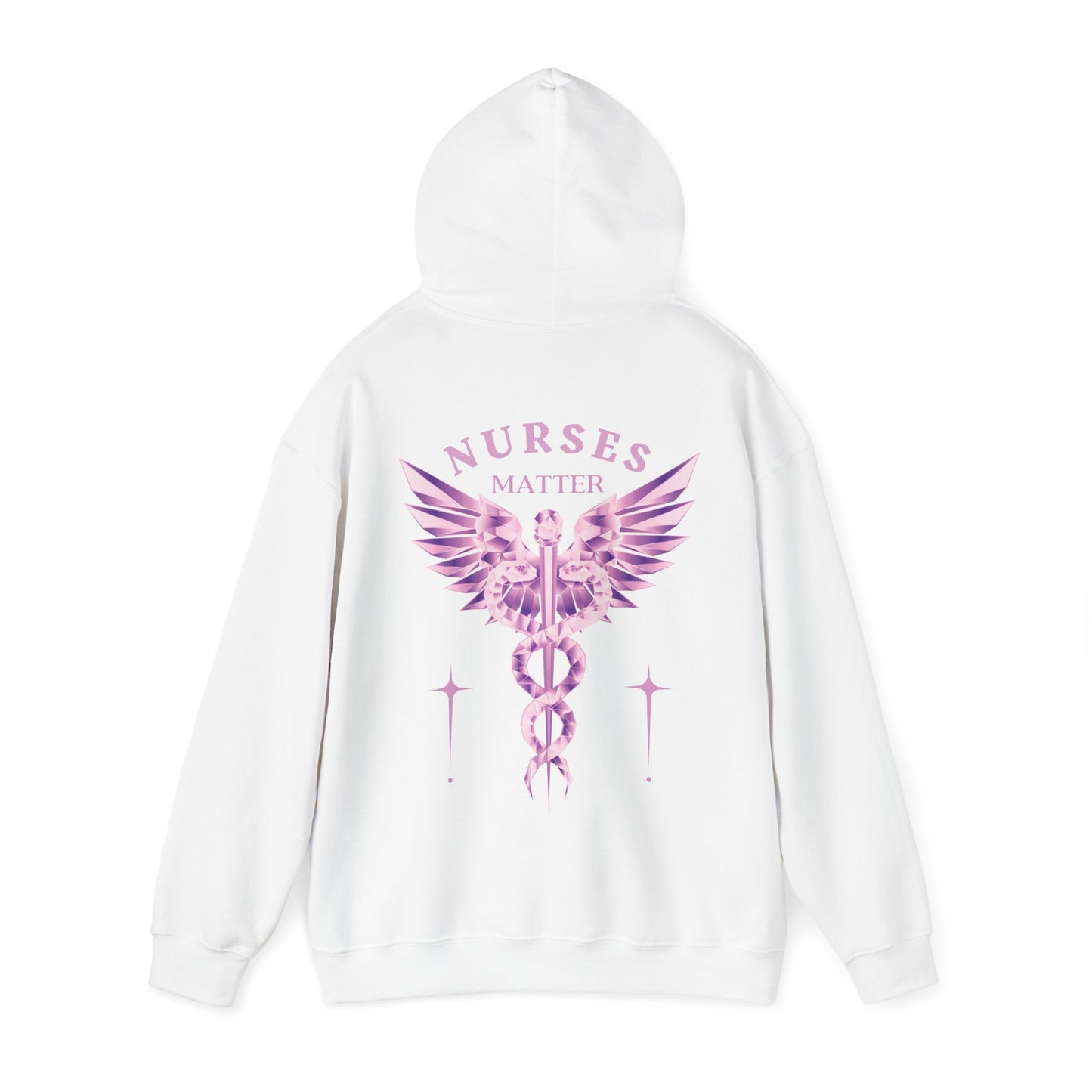 NURSES HOODIE (Unisex, White)