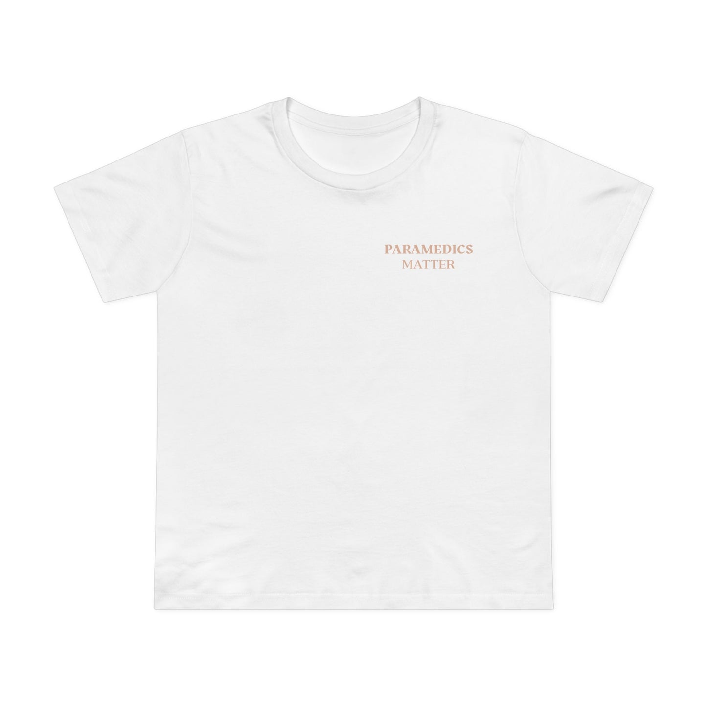 PARAMEDICS TEE (Women, White)
