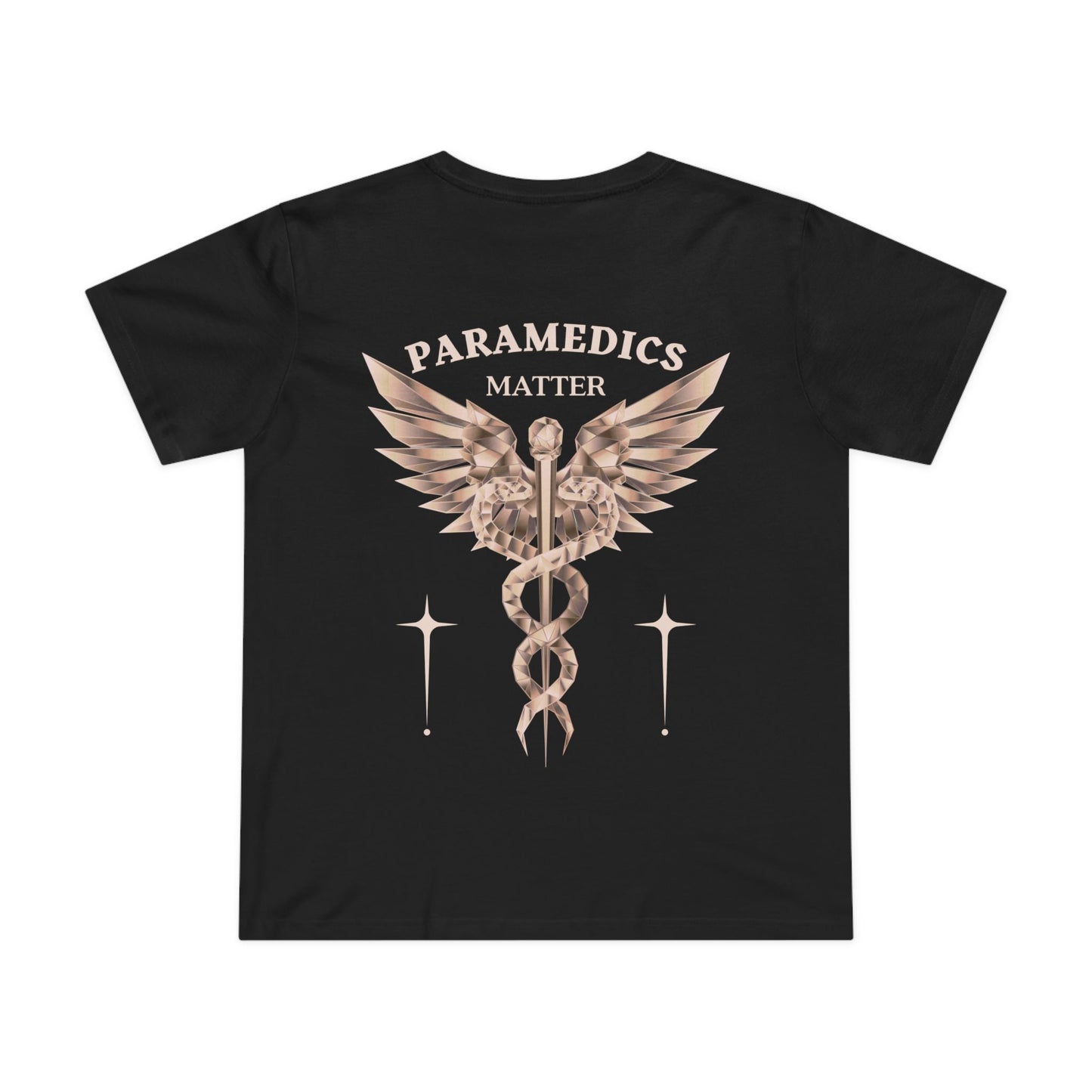 PARAMEDICS TEE (Women, Black)