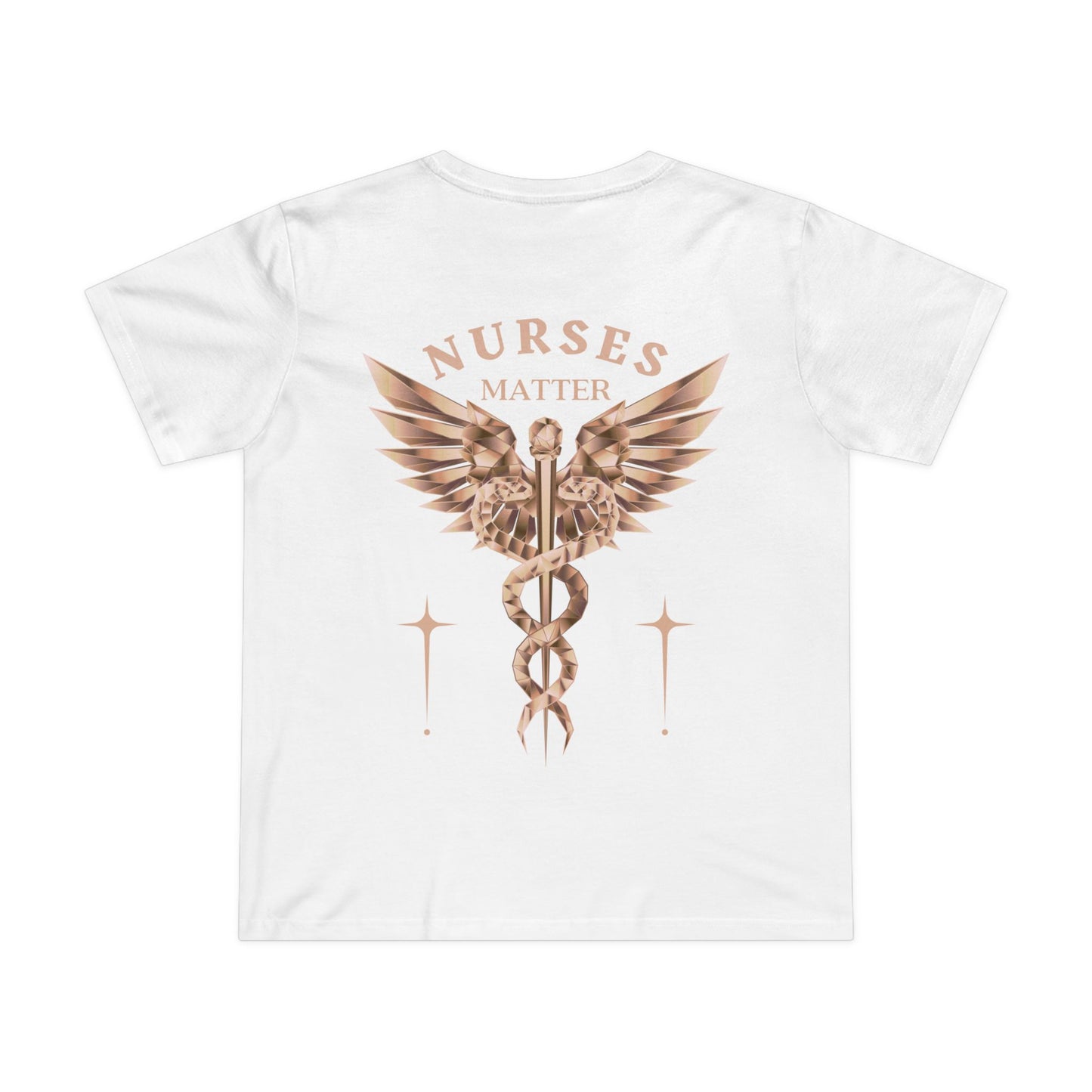 NURSES TEE (Women, White)
