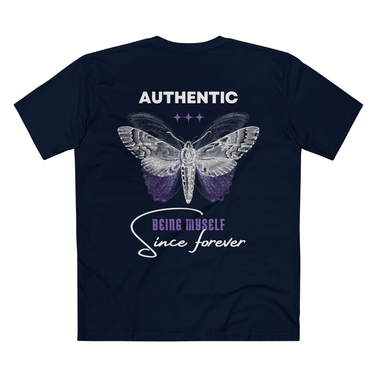 FOREVER ME TEE (Men, Navy)