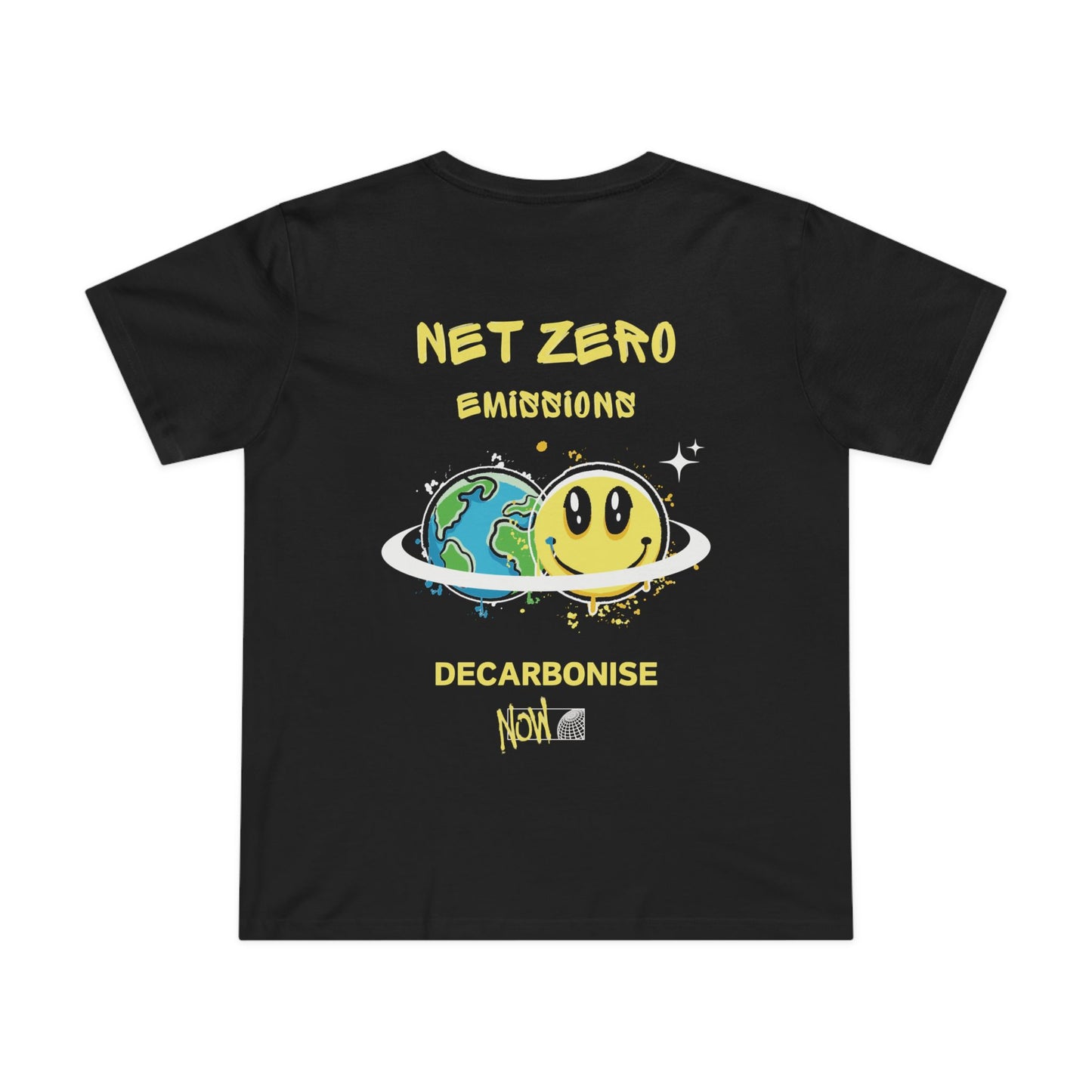 NET ZERO TEE (Women, Black)
