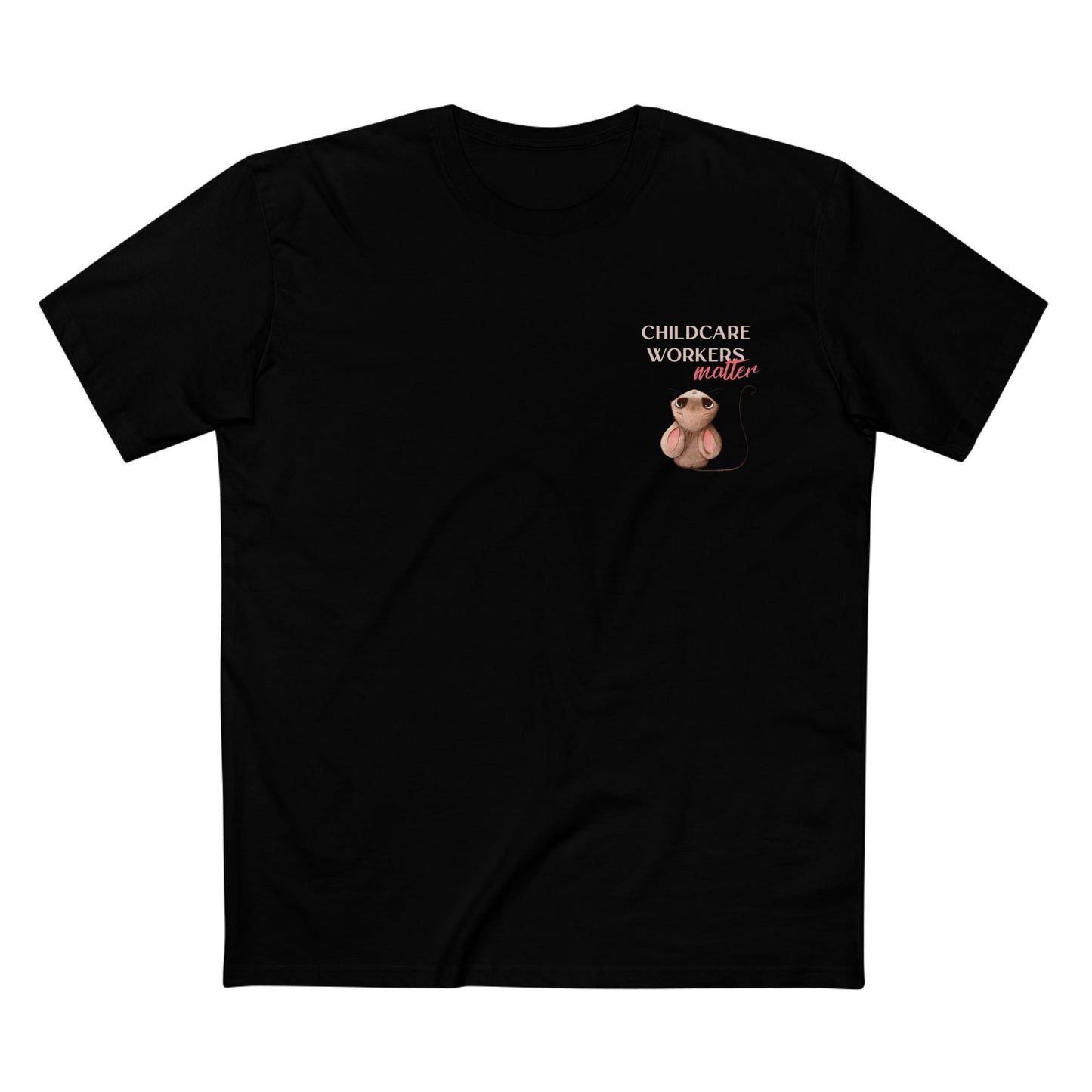 CHILDCARE TEE (Men, Black)