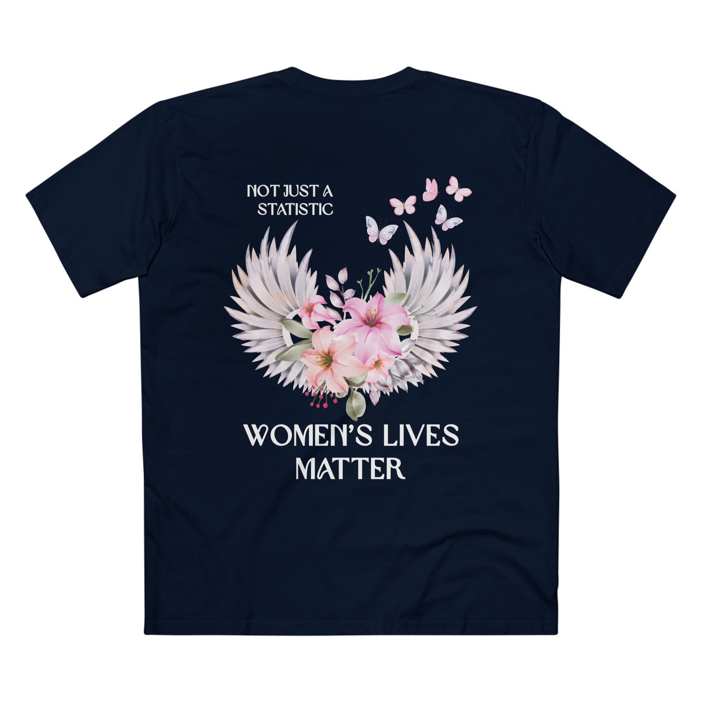 WINGS TEE (Men, Navy)