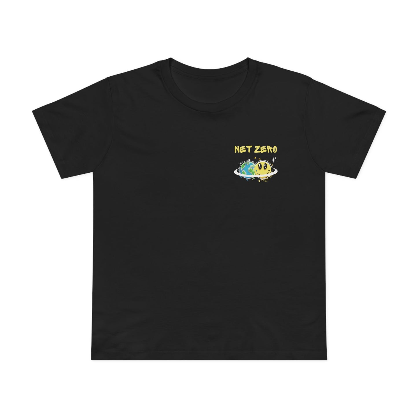NET ZERO TEE (Women, Black)