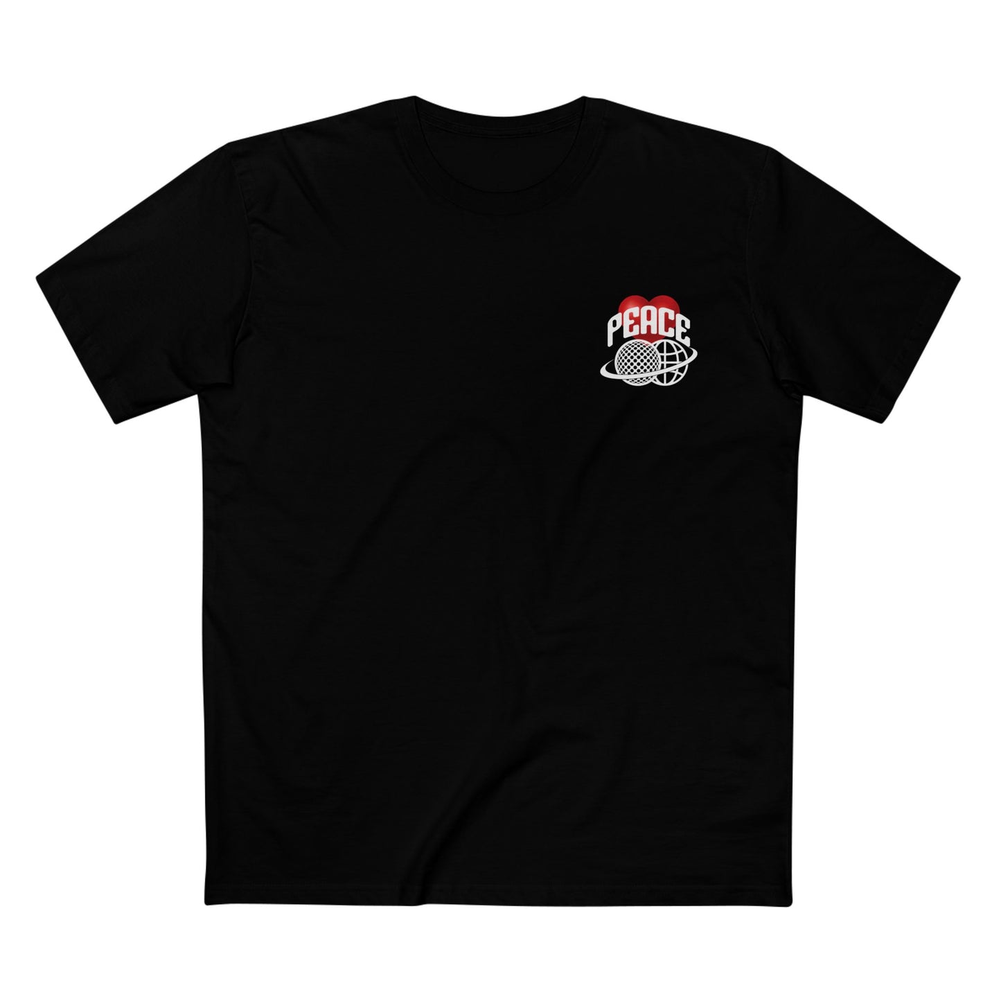 PEACE TEE (Men, Black)