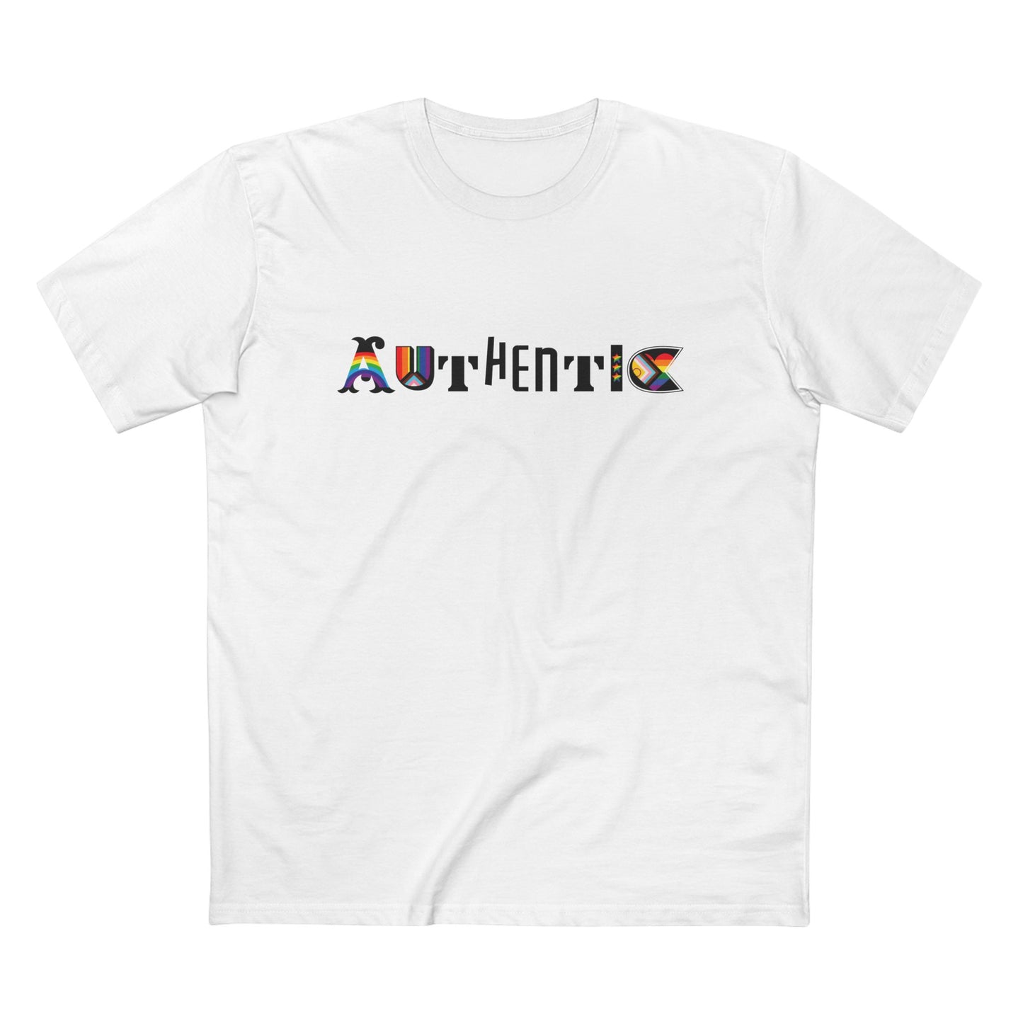 AUTHENTIC PRIDE TEE (Men, White)
