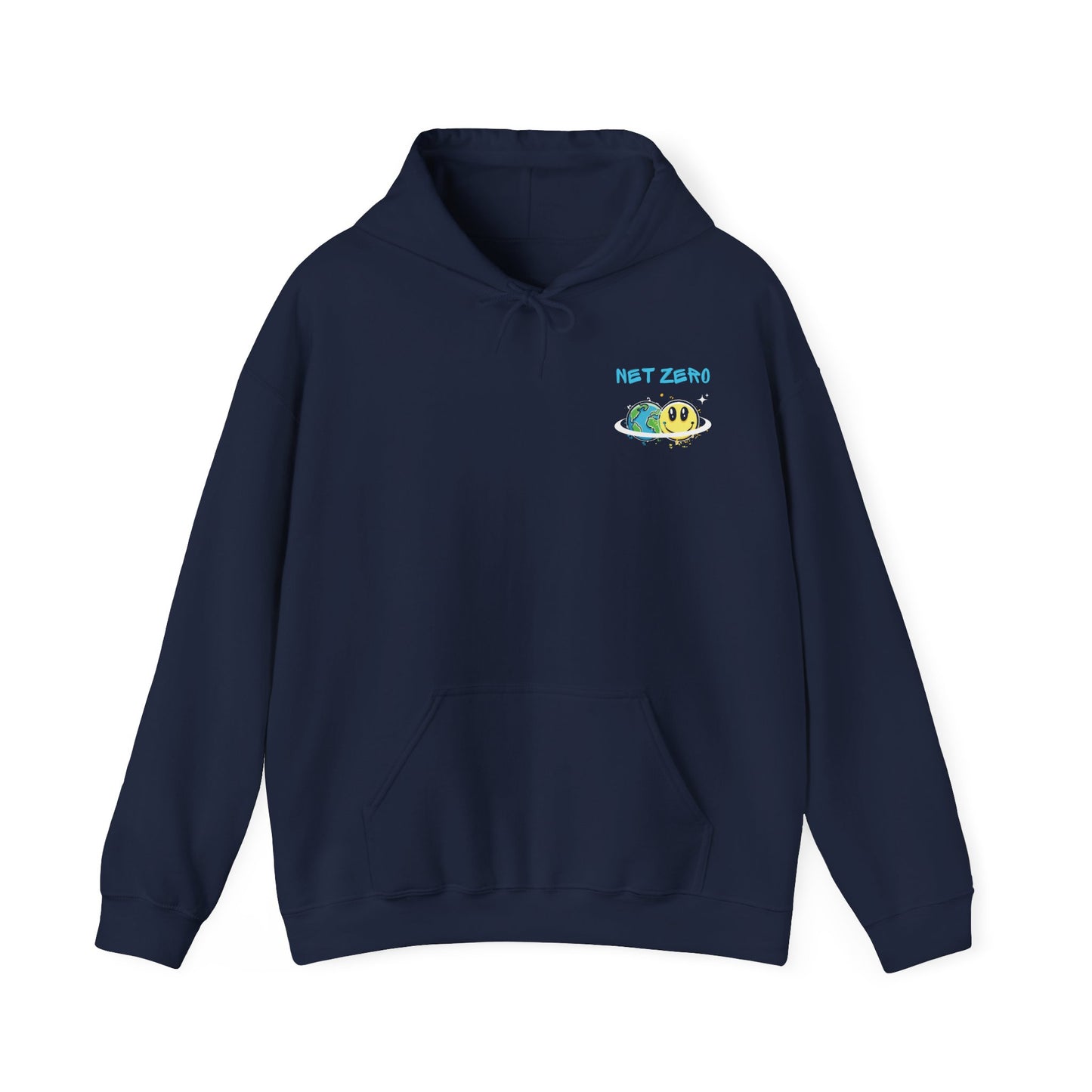 NET ZERO HOODIE (Unisex, Navy)