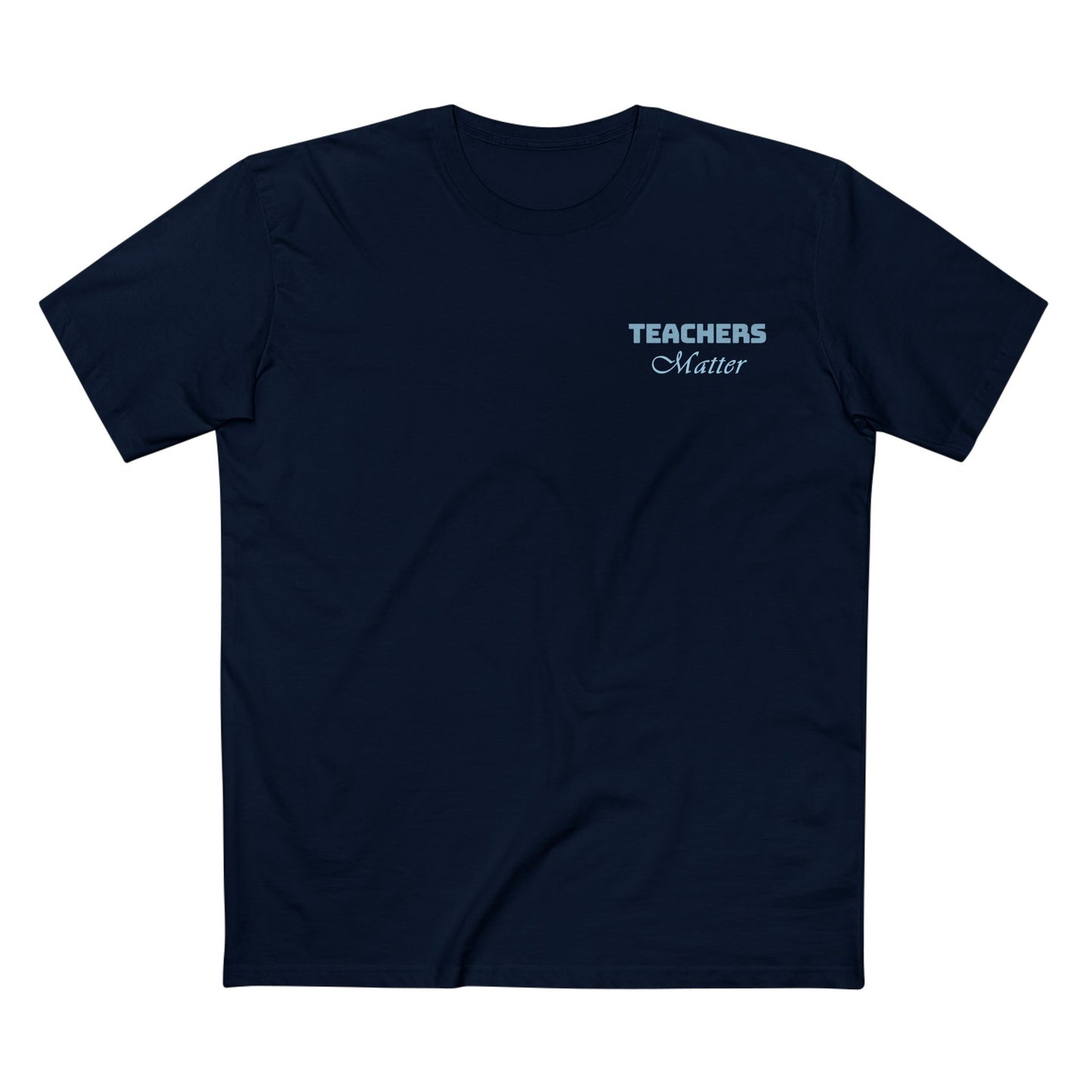 TEACHERS TEE (Men, Navy)