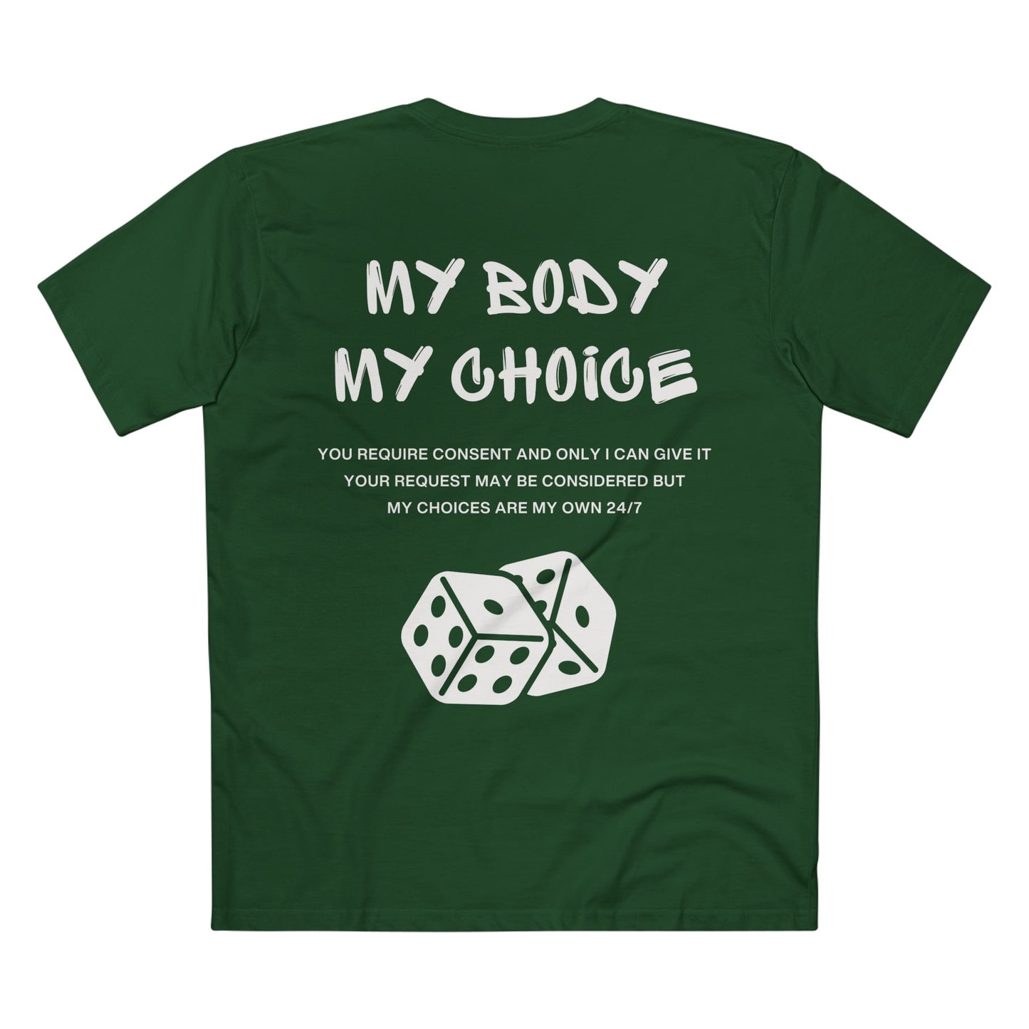 CONSENT TEE (Men, Green)