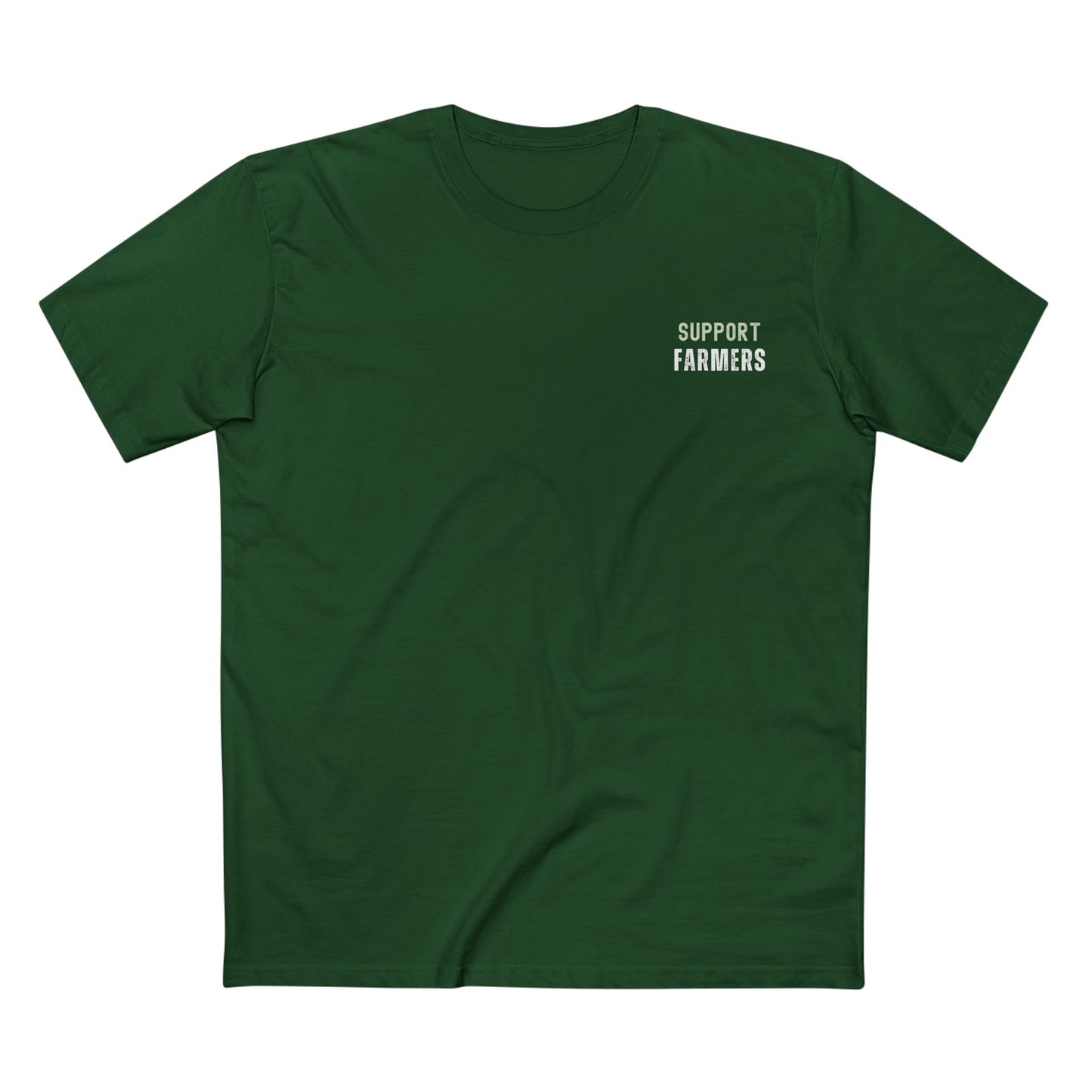SUPPORT FARMERS TEE (Men, Green)