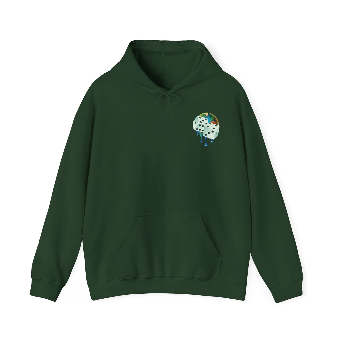 CLIMATE DICE HOODIE (Unisex, Green)