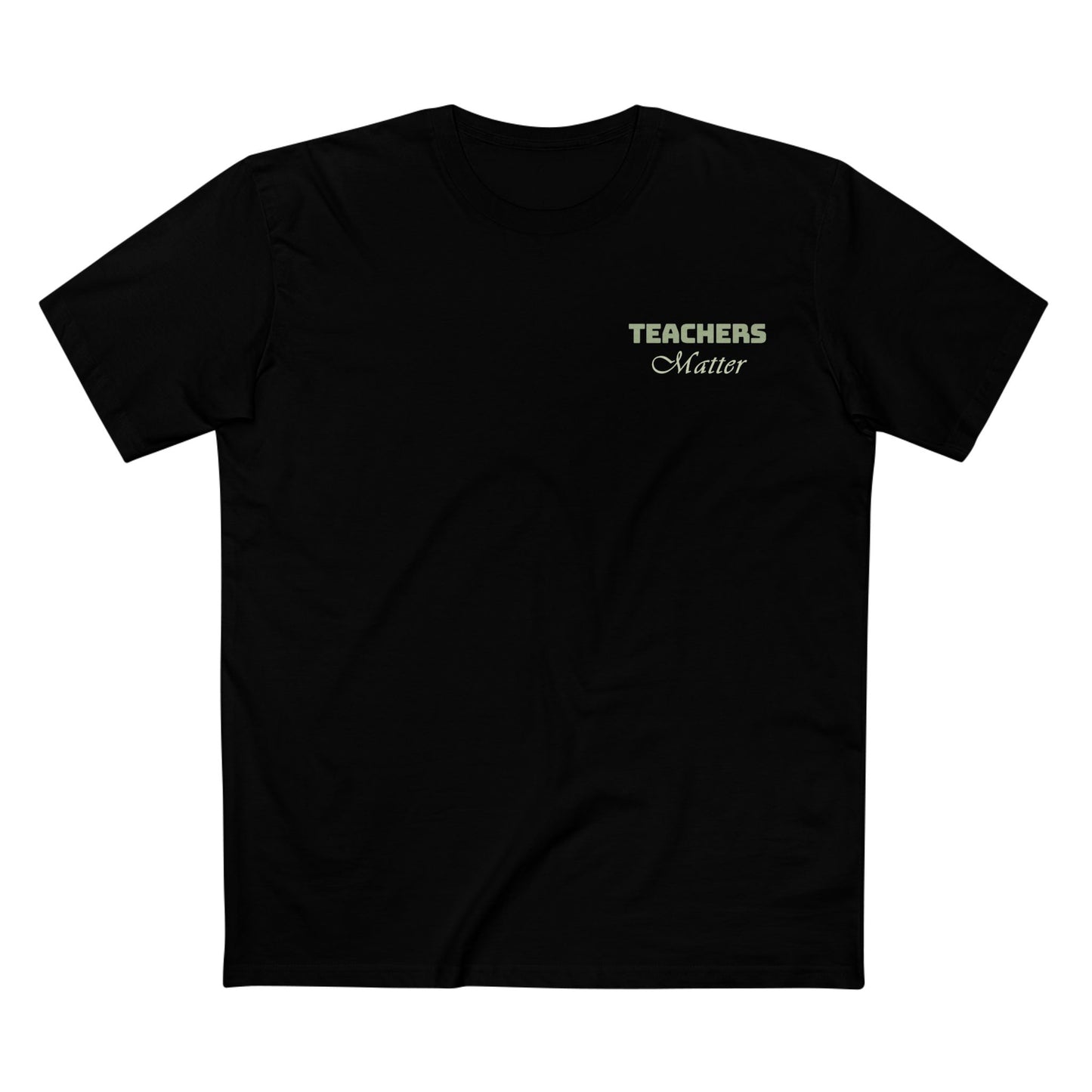 TEACHERS TEE (Men, Black)