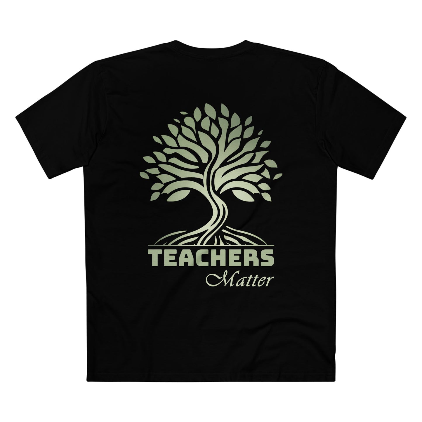 TEACHERS TEE (Men, Black)