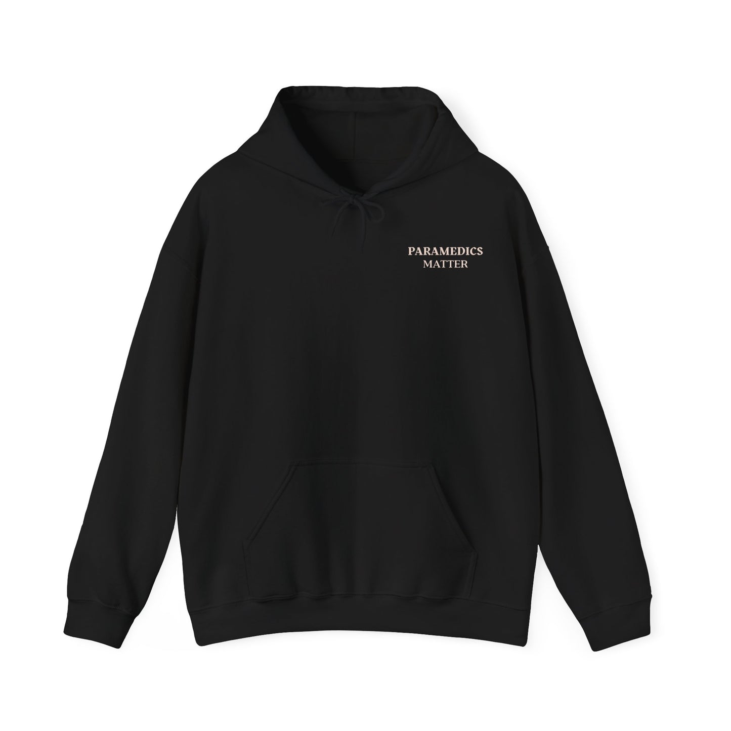PARAMEDICS HOODIE (Unisex, Black)