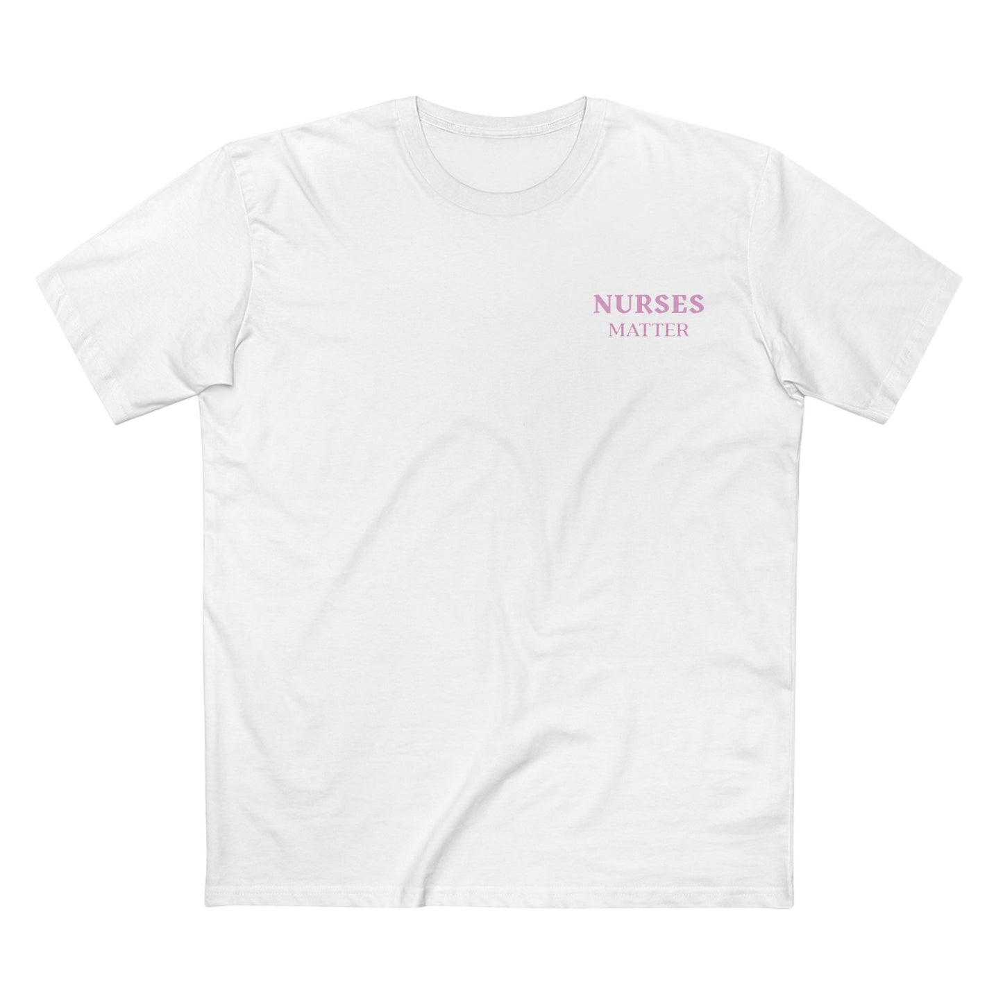 NURSES TEE (Men, White)