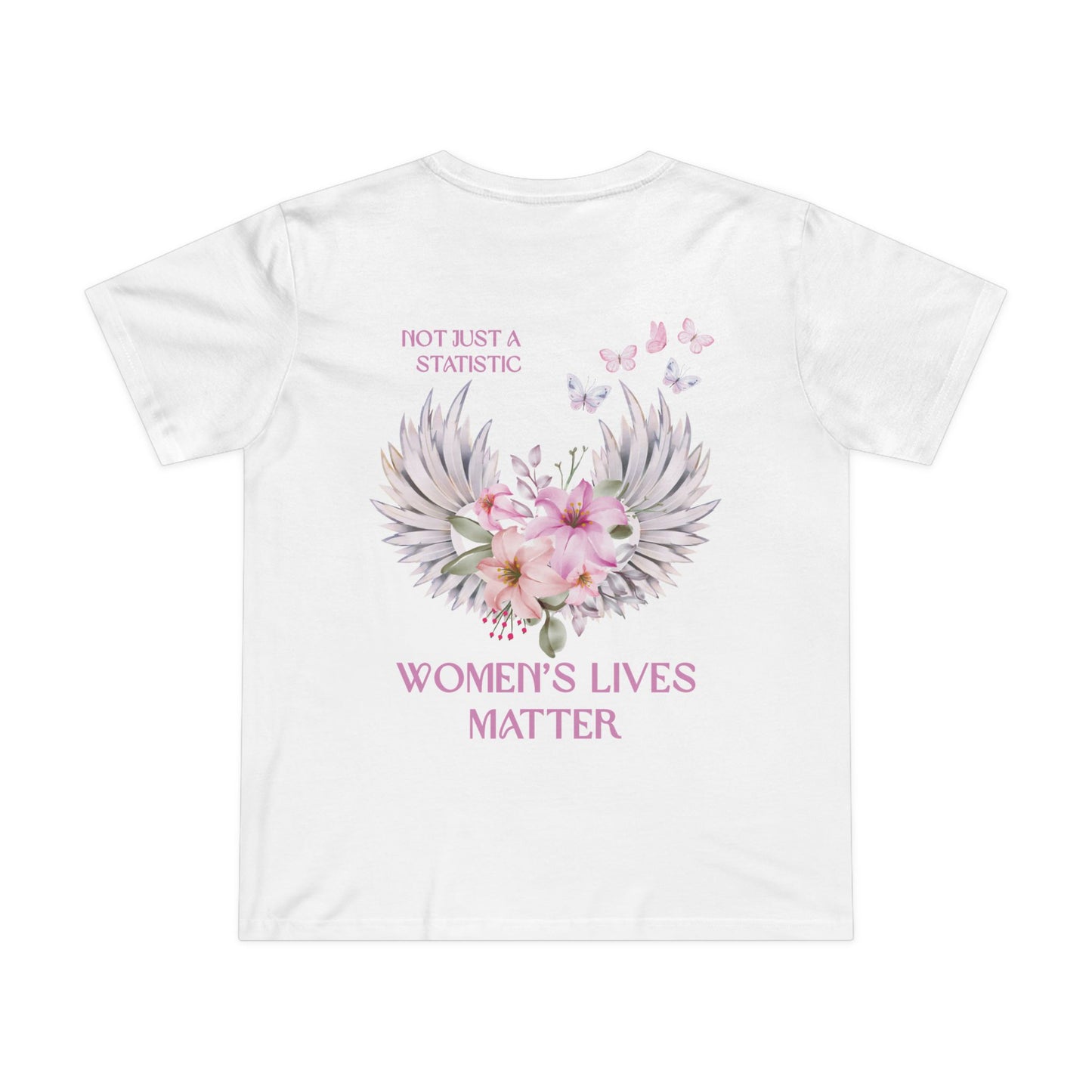 WINGS TEE (Women, White)