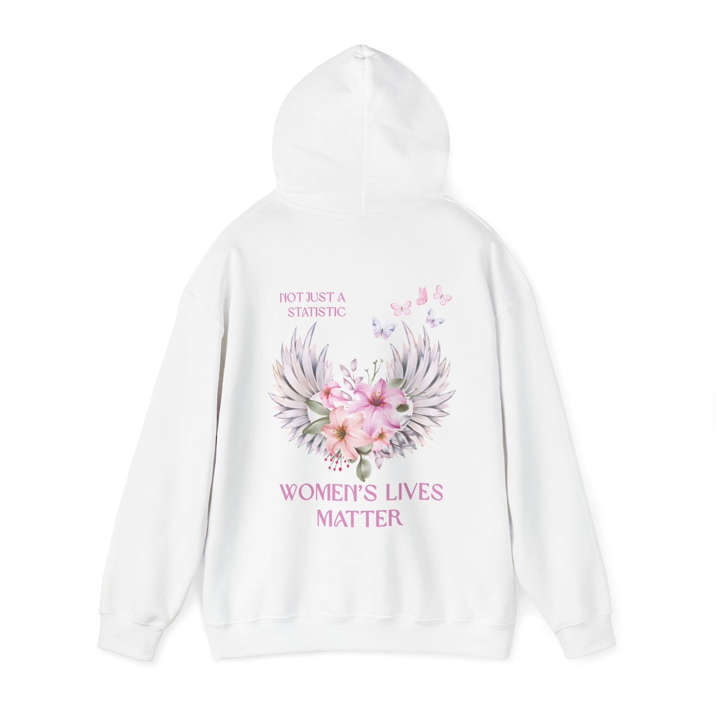 WINGS HOODIE (Unisex, White)