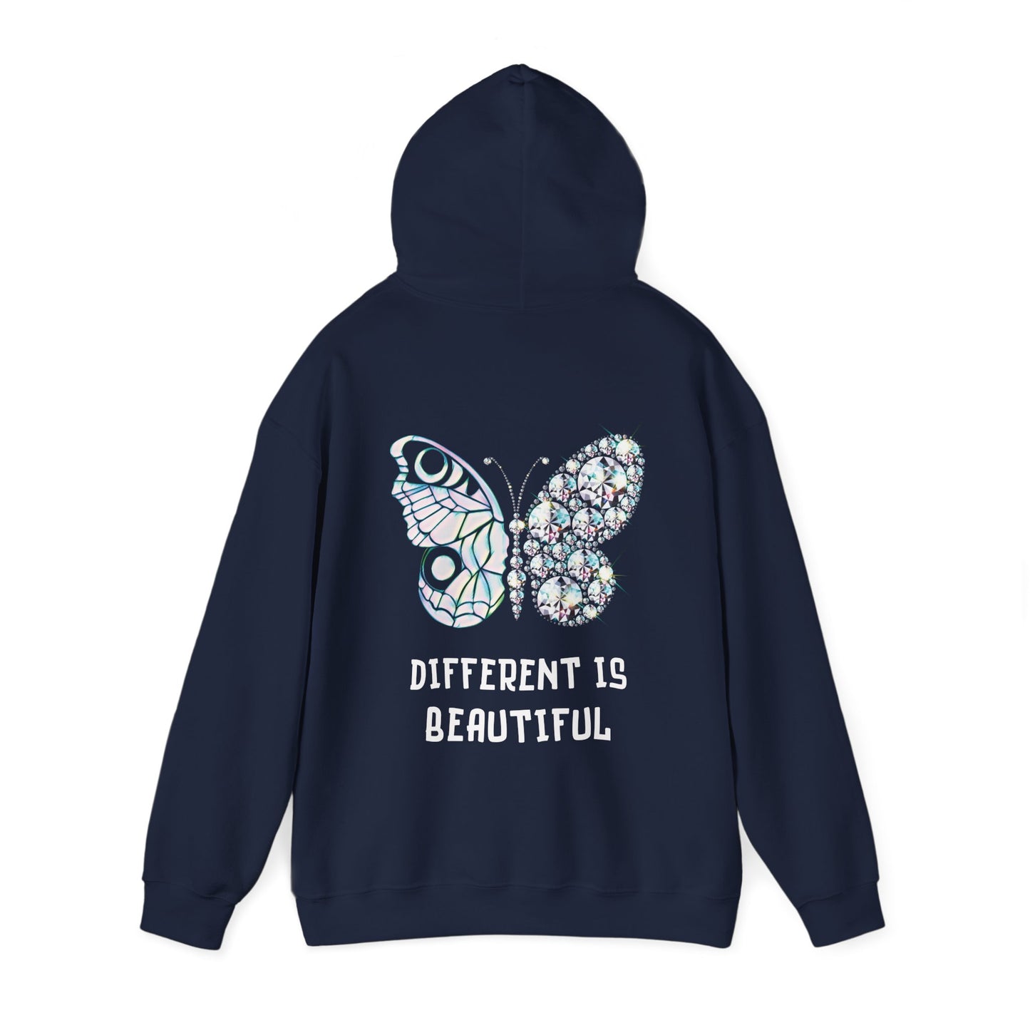 BEAUTIFUL HOODIE (Unisex, Navy)