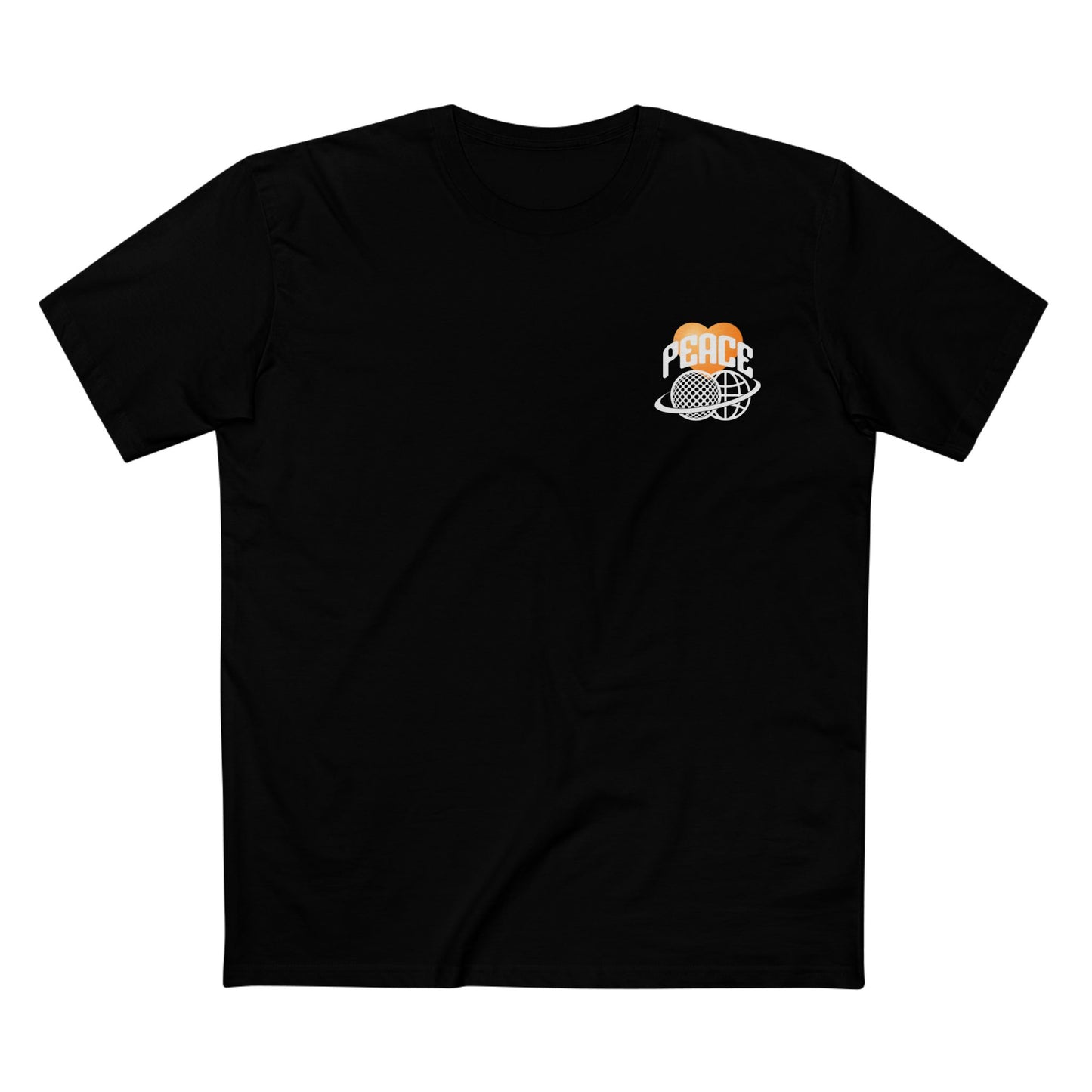 PEACE TEE (Men, Black)