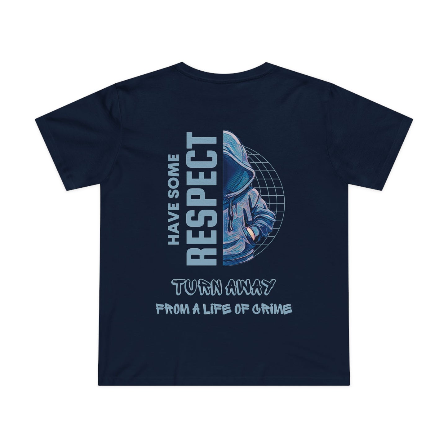 RESPECT TEE (Women, Navy)