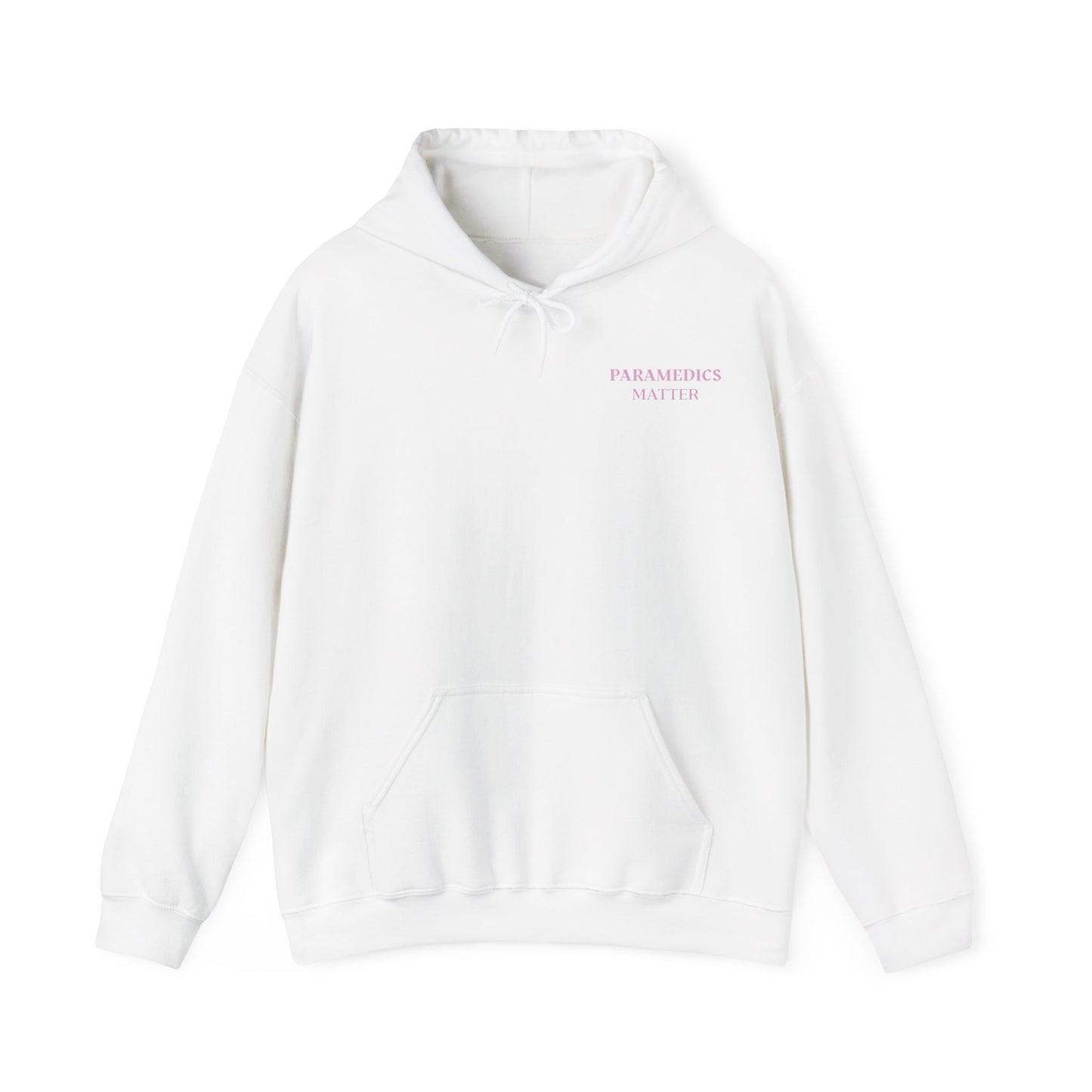 PARAMEDICS HOODIE (Unisex, White)