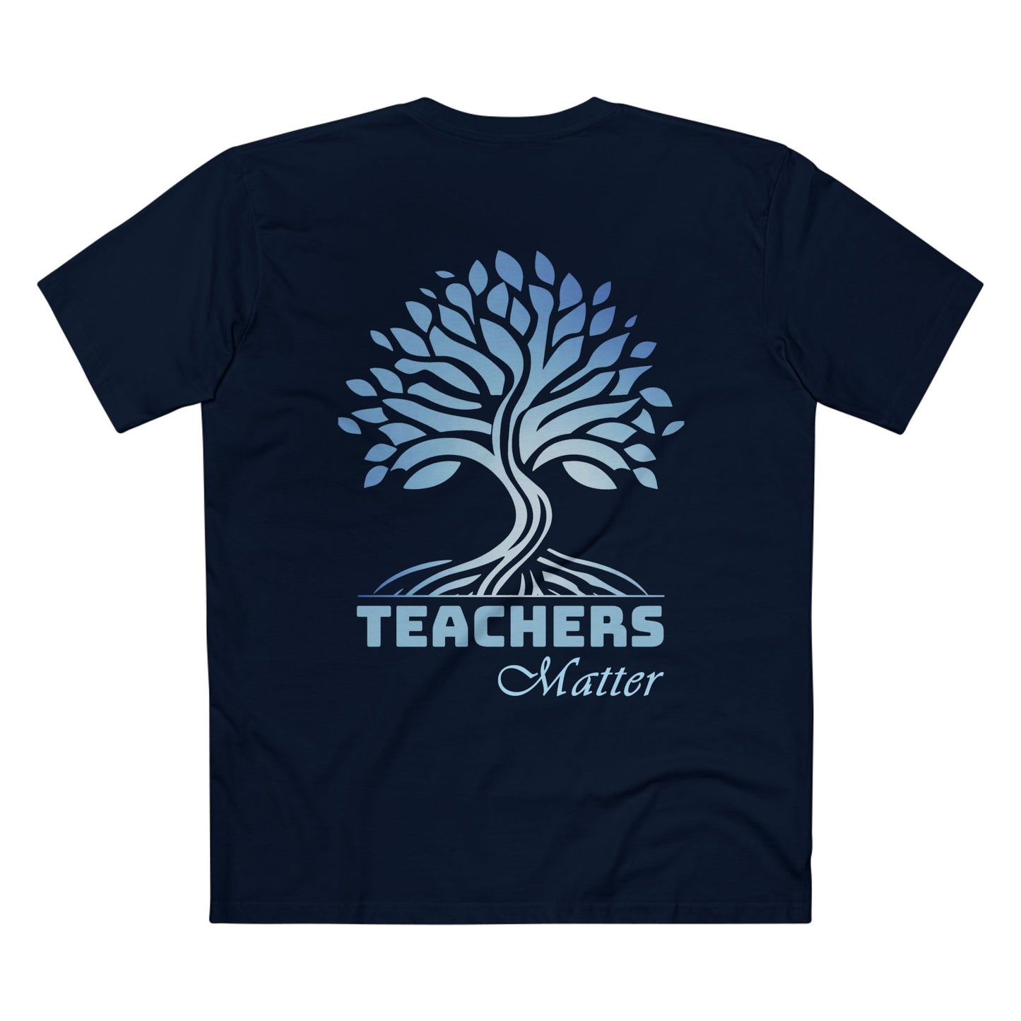 TEACHERS TEE (Men, Navy)