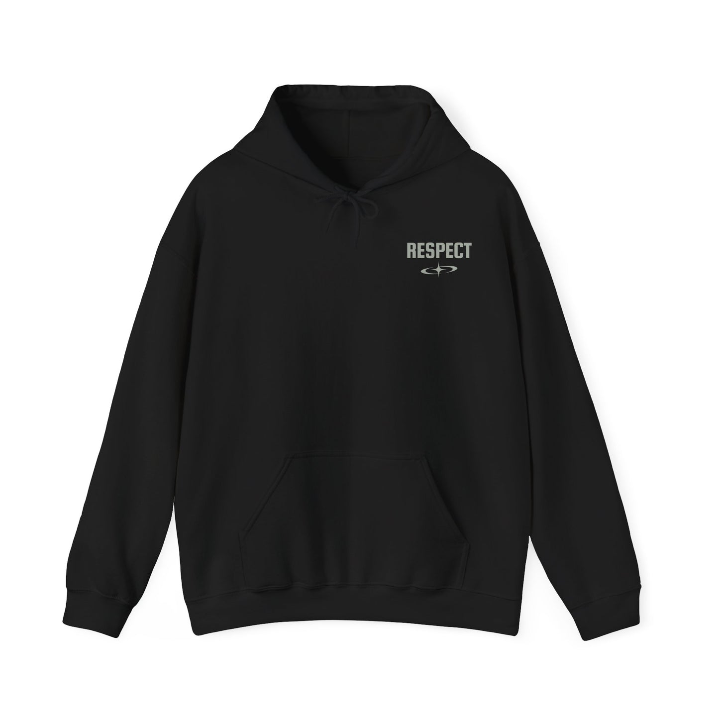 RESPECT HOODIE (Unisex, Black)