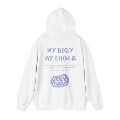 CONSENT HOODIE (Unisex, White)