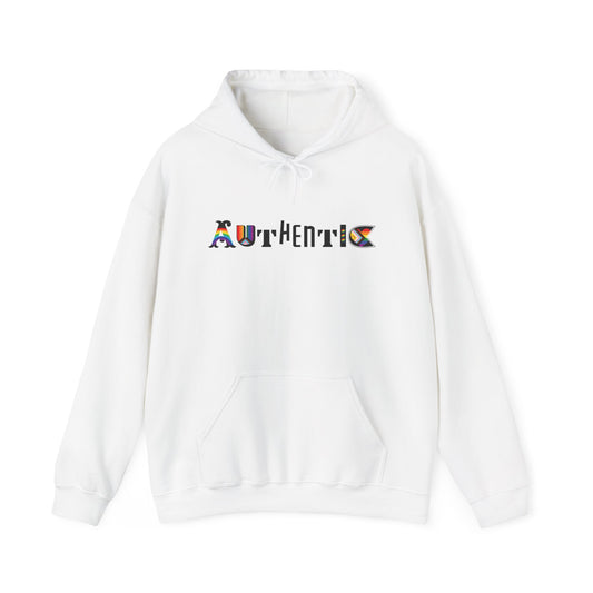 AUTHENTIC PRIDE HOODIE (Unisex, White)