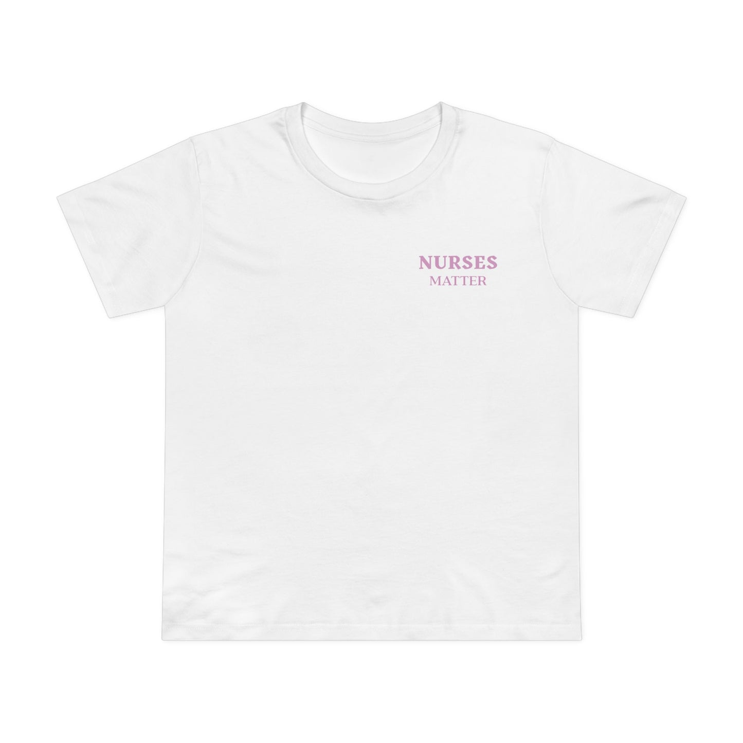 NURSES TEE (Women, White)