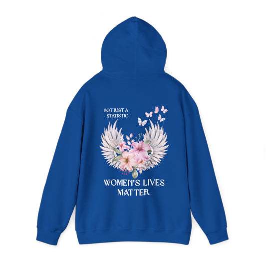 WINGS HOODIE (Unisex, Royal Blue)