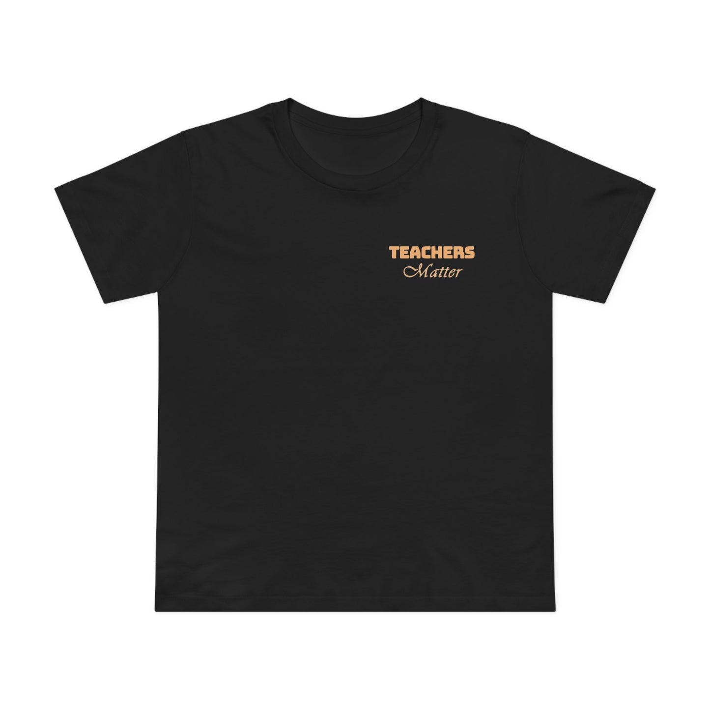 TEACHERS TEE (Women, Black)