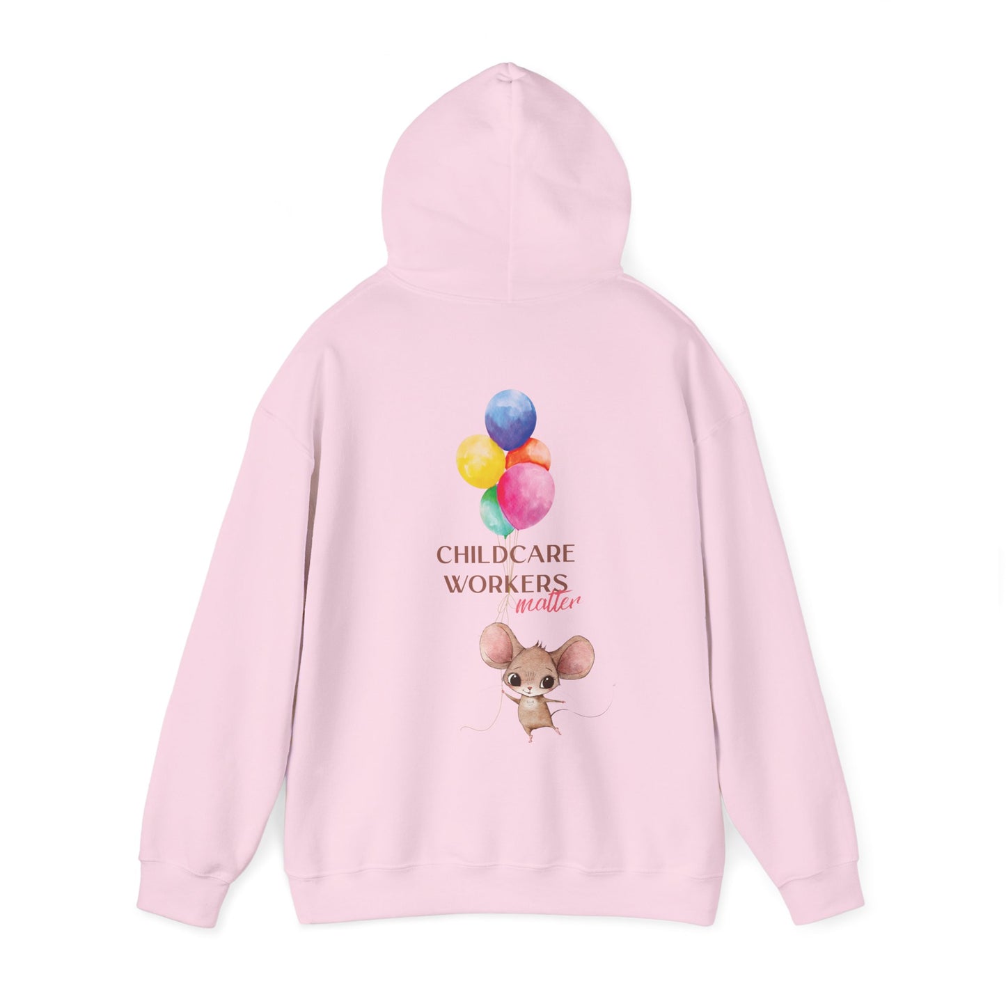 CHILDCARE HOODIE (Unisex, Pink)