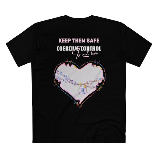 SAFE LOVE TEE (Men, Black)