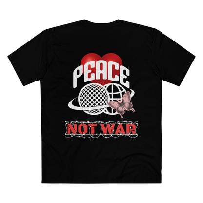 PEACE TEE (Men, Black)