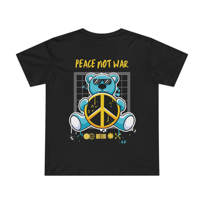 PEACE TED TEE (Women, Black)
