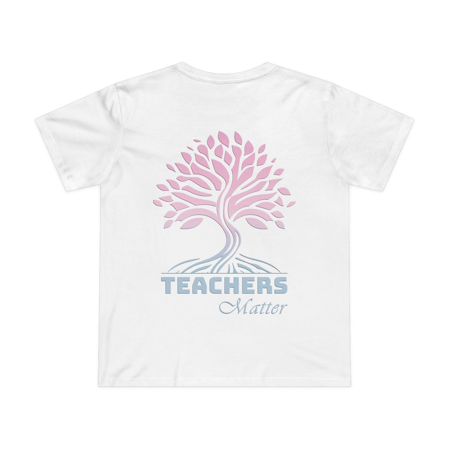 TEACHERS TEE (Women, White)