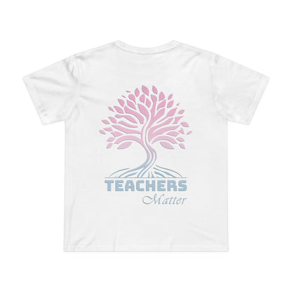 TEACHERS TEE (Women, White)