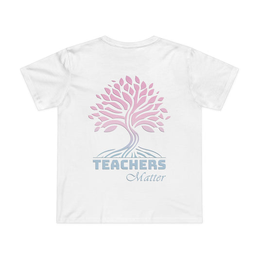 TEACHERS TEE (Women, White)