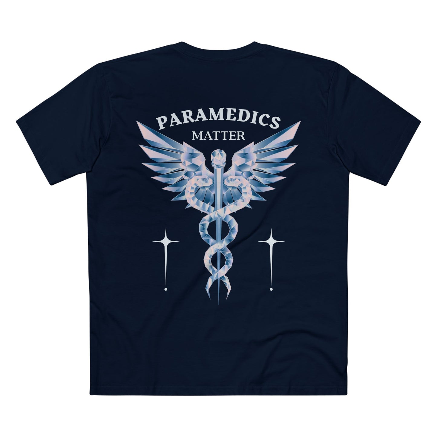 PARAMEDICS TEE (Men, Navy)