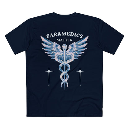 PARAMEDICS TEE (Men, Navy)