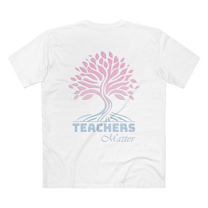 TEACHERS TEE (Men, White)