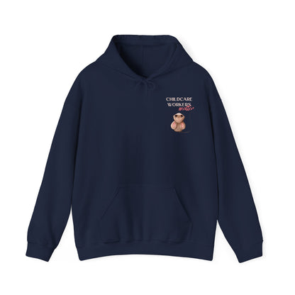 CHILDCARE HOODIE (Unisex, Navy)