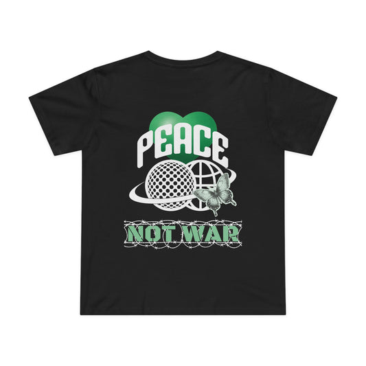 PEACE TEE (Women, Black)
